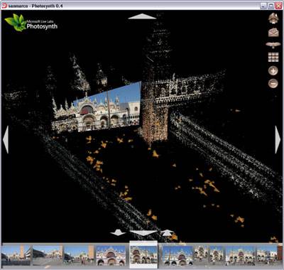 Navigate your photos in 3D